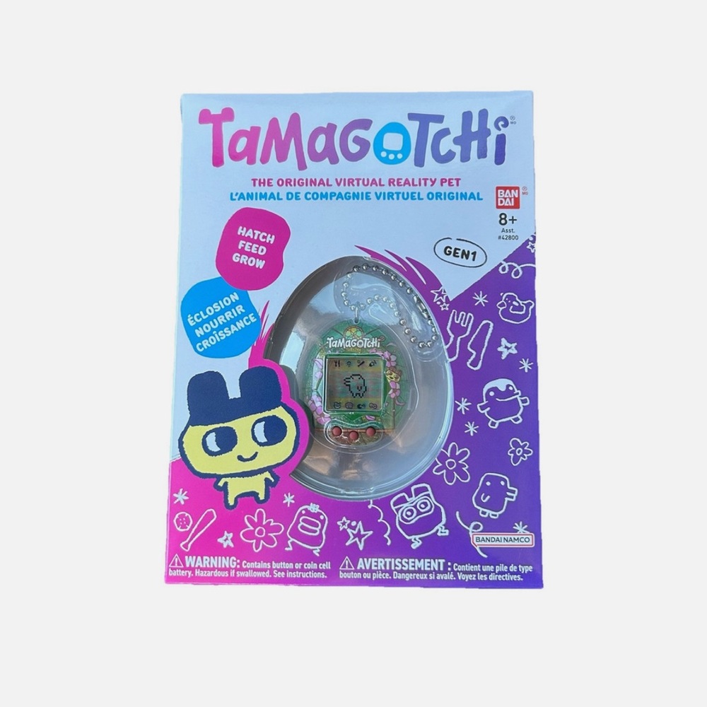 LIMITED EDITION STAINED GLASS CHERRY BLOSSOM TAMAGOTCHI